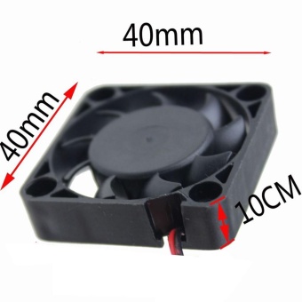 2Pcs 12V Mini Cooling Computer Fan - Small 40mm X 10mm DC Brushless2-pin - Intl June 2018 - 3 2Pcs 12V Mini Cooling Computer Fan - Small 40mm x 10mm DC Brushless2-pin - intl - 3