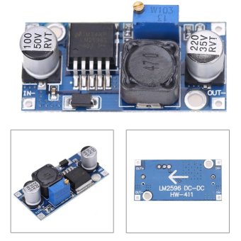 2pcs DC-DC 3A Buck Converter Adjustable Step-Down Power SupplyModule LM2596S - Intl June 2018 - 2 2pcs DC-DC 3A Buck Converter Adjustable Step-Down Power SupplyModule LM2596S - intl - 2