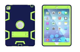 3 In 1 Hybrid Armor Shockproof Full Body Protective Kickstand Case For IPad Pro 9.7 Inch 2016 Release Tablet - Intl June 2018 - 3 3 In 1 Hybrid Armor Shockproof Full Body Protective Kickstand Case for iPad Pro 9.7 Inch 2016 Release Tablet - intl - 3