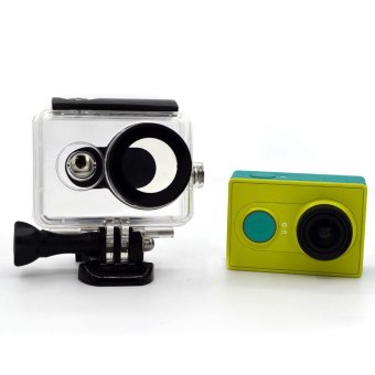30M Waterproof Housing Case For Xiaomi Yi Action Camera - Black - Intl April 2018 - 2 30M Waterproof Housing Case for Xiaomi Yi Action Camera - Black - intl - 2