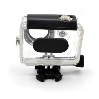 30M Waterproof Housing Case For Xiaomi Yi Action Camera - Black - Intl April 2018 - 4 30M Waterproof Housing Case for Xiaomi Yi Action Camera - Black - intl - 4