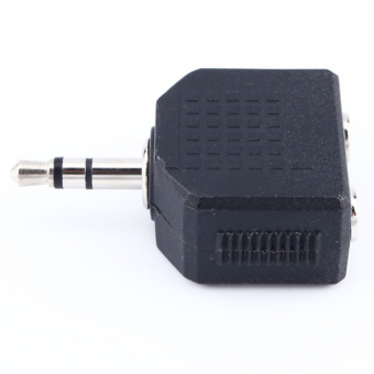 3.5 Mm Headphone Splitter Cable Adapter Jack Male To Double Female- Intl June 2018 - 3 3.5 mm Headphone Splitter Cable Adapter Jack Male To Double Female- intl - 3
