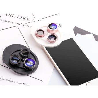 4 In 1 Universal 198?Fisheye Lens & 15XMacro Lens & 0.63XSuper Wide Angle Lens, Clip On Cell Phone Lens Camera Lens Kits ForiPhone & Most Smartphones - Intl June 2018 - 2 4 in 1 Universal 198?Fisheye Lens & 15XMacro Lens & 0.63XSuper Wide Angle Lens, Clip on Cell Phone Lens Camera Lens Kits foriPhone & Most Smartphones - intl - 2