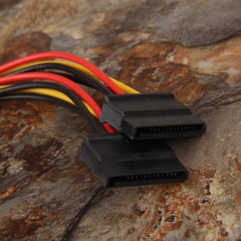 5pcs 4 Pin IDE Male To Dual SATA Splitter Y-Cable Female HDD PowerAdapter Cable - Intl June 2018 - 5 5pcs 4 Pin IDE Male to Dual SATA Splitter Y-Cable Female HDD PowerAdapter Cable - intl - 5