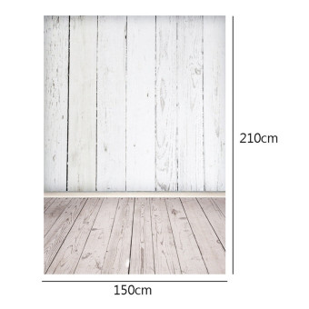 5x7ft Vinyl Cloth WHITE WOOD Photography Background Photo Backdrop For Studio June 2018 - 3 5x7ft Vinyl Cloth WHITE WOOD Photography Background Photo Backdrop for Studio - 3