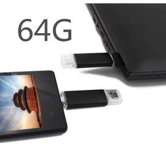 64G New OTG Dual USB Flash Memory Stick Pen Drive U Disk For Phone/PC - Intl June 2018 - 2 64G New OTG Dual USB Flash Memory Stick Pen Drive U Disk for Phone/PC - intl - 2
