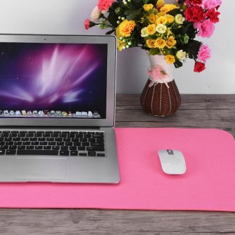 68x33cm Felts Table Mouse Pad Office Desk Laptop Anti-staticComputer PC Pads Pink - Intl June 2018 - 3 68x33cm Felts Table Mouse Pad Office Desk Laptop Anti-staticComputer PC Pads Pink - intl - 3
