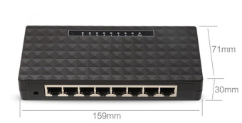 8 Port Ethernet Switch Network Hub 10/100Mbps With Free 10M Utpcable July 2018 - 3 8 Port Ethernet Switch Network Hub 10/100Mbps with free 10M utpcable - 3