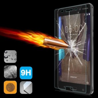9H+ Premium Tempered Glass Screen Protector Guard Film For Nokia 6- Intl July 2018 - 3 9H+ Premium Tempered Glass Screen Protector Guard Film for Nokia 6- intl - 3