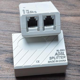 ADSL Splitter HL-2003 Telecom ADSL Voice Separator Telephonebroadband Splitter One Divides Into Two Boxes Computer Peripheralwith Free Diamond Finger Ring Mobile Phone (Color May Vary) June 2018 - 3 ADSL Splitter HL-2003 Telecom ADSL voice separator telephonebroadband splitter one divides into two boxes computer peripheralwith free Diamond Finger Ring Mobile Phone (Color May Vary) - 3