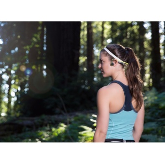 AfterShokz Bone Conduction Trekz Titanium Wireless Stereo Headphone Bluetooth Headset Sports Earphone With Mic For Running - Intl June 2018 - 3 AfterShokz Bone Conduction Trekz Titanium wireless stereo headphone Bluetooth Headset Sports earphone with mic For Running - intl - 3