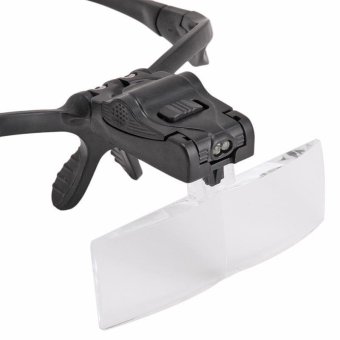 Ai Home LED Glasses Clip Magnifying Glass Jewelry Watch RepairMagnifier Lens 5 Dental Loupes Light Head June 2018 - 5 Ai Home LED Glasses Clip Magnifying Glass Jewelry Watch RepairMagnifier Lens 5 Dental Loupes Light Head - 5