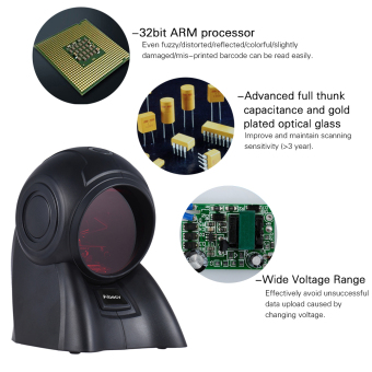Aibecy Omni-directional 20 Lines 1D USB Orbit Barcode Scanner Reader Auto Scanning 1800t/s Speed 30? Adjustable Head June 2018 - 4 Aibecy Omni-directional 20 Lines 1D USB Orbit Barcode Scanner Reader Auto Scanning 1800t/s Speed 30? Adjustable Head - 4