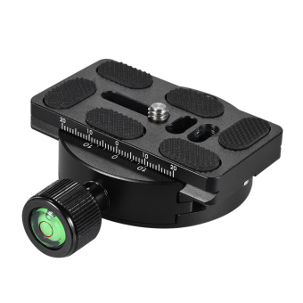 Andoer KZ-40 Universal Aluminum Alloy Tripod Head Disc Clamp Adapter W/ PU-70 Quick Release Plate Compatible For Arca Swiss April 2018 - 2 Andoer KZ-40 Universal Aluminum Alloy Tripod Head Disc Clamp Adapter w/ PU-70 Quick Release Plate Compatible for Arca Swiss - 2