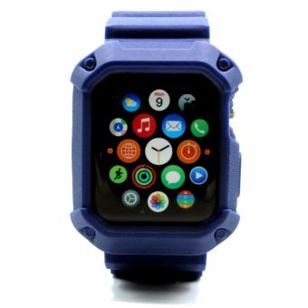 Apple Essentials Sporty TPU Strap For Apple Watch 38mm (Navy) June 2018 - 3 Apple Essentials Sporty TPU Strap for Apple Watch 38mm (Navy) - 3