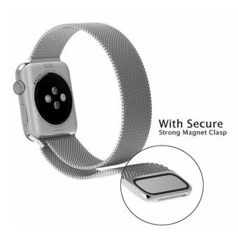 Apple Watch Band - 42mm Milanese Loop Stainless Steel Bracelet Strap Magnetic Closure Clasp - Replacement Wrist Band For IWatch Series 1 Series 2 Sport & Edition - Intl June 2018 - 3 Apple Watch Band - 42mm Milanese Loop Stainless Steel Bracelet Strap Magnetic Closure Clasp - Replacement Wrist Band for iWatch Series 1 Series 2 Sport & Edition - intl - 3