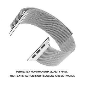 Apple Watch Band - 42mm Milanese Loop Stainless Steel Bracelet Strap Magnetic Closure Clasp - Replacement Wrist Band For IWatch Series 1 Series 2 Sport & Edition - Intl June 2018 - 2 Apple Watch Band - 42mm Milanese Loop Stainless Steel Bracelet Strap Magnetic Closure Clasp - Replacement Wrist Band for iWatch Series 1 Series 2 Sport & Edition - intl - 2