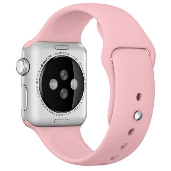 Apple Watch Band Series 1 Series 2,42mm Silicone Apple IWatch Smart Watch Sport Band Quick Release Bracelet Strap Wristband Replacement Watchband - Intl June 2018 - 2 Apple Watch Band Series 1 Series 2,42mm Silicone Apple iWatch Smart Watch Sport Band Quick Release Bracelet Strap Wristband Replacement Watchband - intl - 2