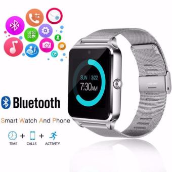 APPO Z60 Bluetooth Smart Watch Phone With SIM And TFSlotsCard(Silver) June 2018 - 4 APPO Z60 Bluetooth Smart Watch Phone With SIM and TFSlotsCard(Silver) - 4