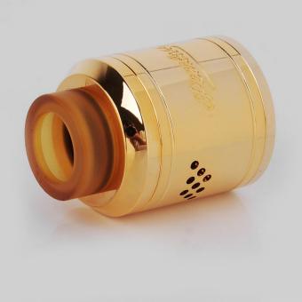 Authentic GeekVape Peerless RDA Special Edition RebuildableDripping Vape Atomizer - Gold, Stainless Steel, 24mm Diameter April 2018 - 2 Authentic GeekVape Peerless RDA Special Edition RebuildableDripping Vape Atomizer - Gold, Stainless Steel, 24mm Diameter - 2