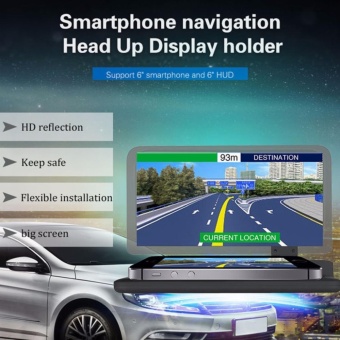 Auto Phone Bracket Car HUD Head Up Display Phone Navigation GPSHolder Mobile Phone Stand For 6 Inch Screen Come With Non-slip Mat- Intl June 2018 - 2 Auto Phone Bracket Car HUD Head Up Display Phone Navigation GPSHolder Mobile Phone Stand for 6 Inch Screen come with Non-slip mat- intl - 2