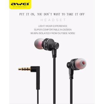 Awei Awei ES-10ty Stereo Wired In Ear Headphones In-Ear Earphone June 2018 - 4 Awei Awei ES-10ty Stereo Wired In Ear Headphones In-Ear Earphone - 4