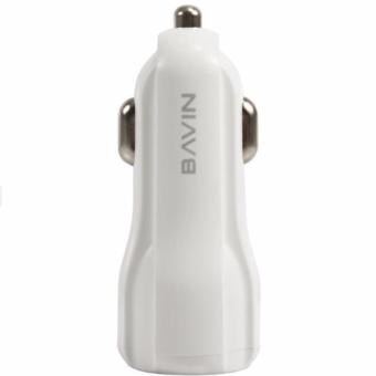 Bavin 3.4A USB Car Charger Support Fast Charger For Samsung (White) June 2018 - 4 Bavin 3.4A USB Car Charger Support Fast Charger for Samsung (White) - 4