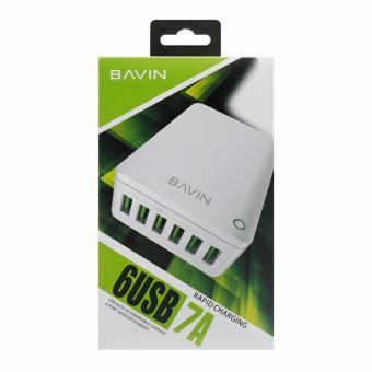 Bavin Desktop Rapid Charger 7A Bavin A6703 6-USB Port With Auto-IDCompatible For Smartphones,Tablets, Cameras And Other DigitalAccessories June 2018 - 5 Bavin Desktop Rapid Charger 7A Bavin A6703 6-USB Port with Auto-IDCompatible for Smartphones,Tablets, Cameras and other DigitalAccessories - 5
