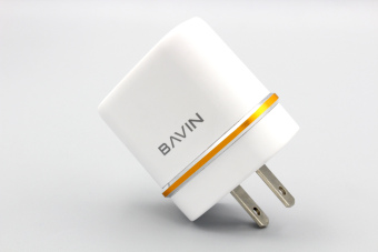 Bavin Lightning Charger Quick 2.4A Fast Charger Dual Port For AppleiPhone 5/5s,6/6s, 6/6sPlus (White) June 2018 - 2 Bavin Lightning Charger Quick 2.4A Fast Charger Dual port for AppleiPhone 5/5s,6/6s, 6/6sPlus (White) - 2