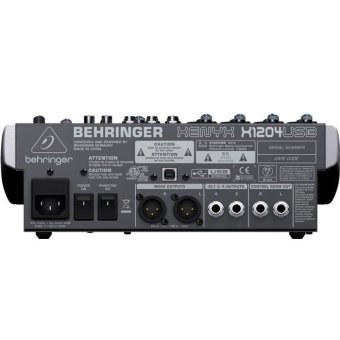 Behringer XENYX X1204USB 12-input Bus Mixer With USB June 2018 - 3 Behringer XENYX X1204USB 12-input Bus Mixer with USB - 3