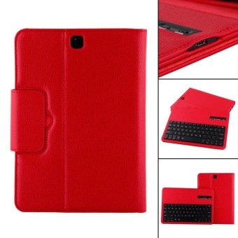 Bluetooth Keyboard Leather Case + Stand For Samsung Galaxy Tab S2T810/Tab(Red) - Intl June 2018 - 4 Bluetooth Keyboard Leather Case + Stand for Samsung Galaxy Tab S2T810/Tab(Red) - intl - 4