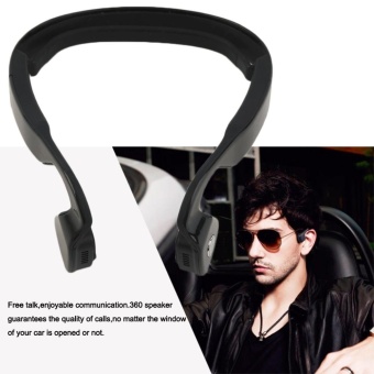 Bone Conduction Noise Reduction Headphone Wireless BluetoothOutdoor Sports Running Riding Earset Earphone Hands-free VoiceMusic Stereo With Mic Conduct Headset Earbud For IOS Android SmartPhone Mobile Cellphone Tablet - Intl June 2018 - 5 Bone Conduction Noise Reduction Headphone Wireless BluetoothOutdoor Sports Running Riding Earset Earphone Hands-free VoiceMusic Stereo with Mic Conduct Headset Earbud for IOS Android SmartPhone Mobile Cellphone Tablet - intl - 5
