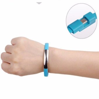 Bracelet Noodle USB Charger Cable Sync Data Short Line Cabo ForSamsung (Black) June 2018 - 2 Bracelet Noodle USB Charger Cable Sync Data Short Line Cabo ForSamsung (Black) - 2
