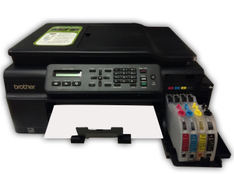 Brother Inkjet MFC-J200 Multi-Function Printer With Inkwise PremiumContinuous Ink System And Premium UV-Dye Ink June 2018 - 2 Brother Inkjet MFC-J200 Multi-Function Printer with Inkwise PremiumContinuous Ink System and Premium UV-Dye Ink - 2