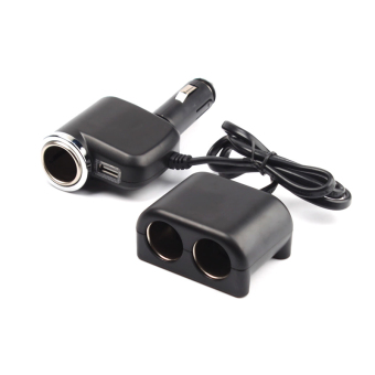 BUYINCOINS 2015 OKRA IN-CAR 120W THREE SOCKET USB +CIGARETTELIGHTER USB CAR CHARGER - Intl June 2018 - 2 BUYINCOINS 2015 OKRA IN-CAR 120W THREE SOCKET USB +CIGARETTELIGHTER USB CAR CHARGER - intl - 2