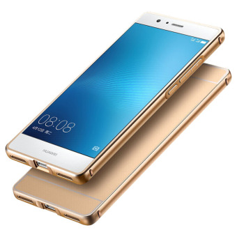 BYT Metal Bumper+PC Back Cover Case For Huawei P9 Lite (Gold) May 2018 - 5 BYT Metal Bumper+PC Back Cover Case for Huawei P9 Lite (Gold) - 5