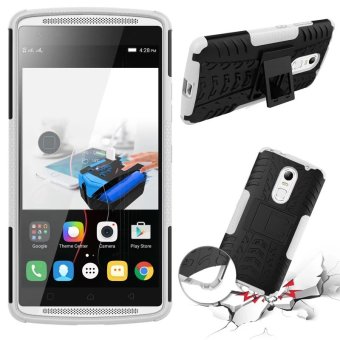 BYT Rugged Dazzle Case For Lenovo Vibe X3 With Kickstand (White) April 2018 - 2 BYT Rugged Dazzle Case for Lenovo Vibe X3 with Kickstand (White) - 2