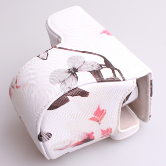 Camera Case Bag Cover With Strap For Sony A5100/A5000/NEX-3N(White) June 2018 - 4 Camera Case Bag Cover with Strap for Sony A5100/A5000/NEX-3N(White) - 4