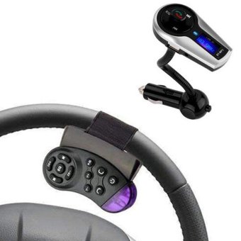 Car Kit MP3 Player Wireless Bluetooth FM Transmitter Modulator USB SD LCD - Intl June 2018 - 2 Car Kit MP3 Player Wireless Bluetooth FM Transmitter Modulator USB SD LCD - intl - 2