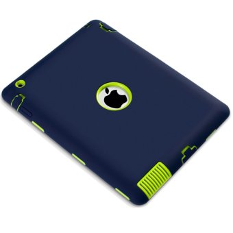 Case For Apple Ipad 2 3 4 Case 3 In 1 Silicon Amor Heavy Duty Drop Resistance Shock Proof Tablets Cover For Ipad 4 Ipad 3 Shell - Intl June 2018 - 3 Case For Apple ipad 2 3 4 case 3 in 1 Silicon Amor Heavy Duty Drop resistance Shock Proof tablets cover for ipad 4 ipad 3 shell - intl - 3