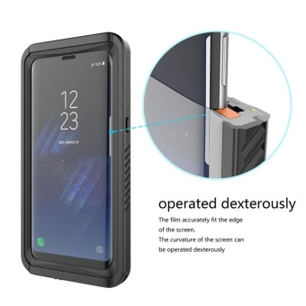 Case For Samsung Galaxy S8 Plus Ultra Slim 360 Degree Waterproof Dustproof Case (Black) - Intl June 2018 - 3 Case for Samsung Galaxy S8 Plus Ultra Slim 360 Degree Waterproof Dustproof Case (Black) - intl - 3