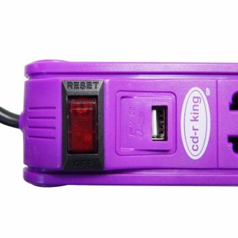 CD-R King 6-Outlet Power Strip With USB Charging Port TE-155-IDP June 2018 - 3 CD-R King 6-Outlet Power Strip with USB Charging Port TE-155-IDP - 3