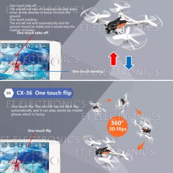 Cheerson CX-36C Mini Drone With 2MP Camera WiFi APP Control RCQuadcopter June 2018 - 5 Cheerson CX-36C Mini Drone with 2MP Camera WiFi APP Control RCQuadcopter - 5