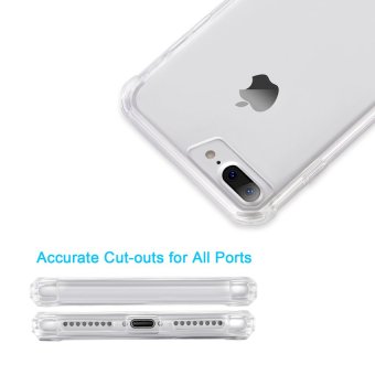 CHOETECH Acrylic & Soft TPU Case Clear Hard Back Cover ForiPhone 7 Plus (Clear) June 2018 - 5 CHOETECH Acrylic & Soft TPU Case Clear Hard Back Cover foriPhone 7 Plus (Clear) - 5