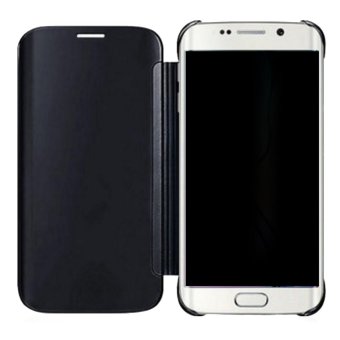 Clear Flip View Cover For Samsung Galaxy S7 Edge (Black) June 2018 - 4 Clear Flip View Cover for Samsung Galaxy S7 Edge (Black) - 4