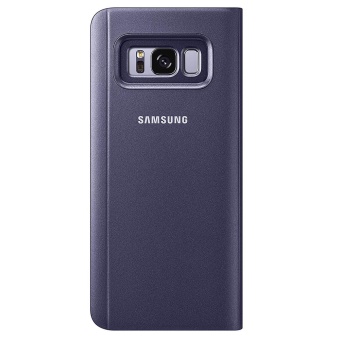 Clear View Flip Stand Case Cover For Samsung Galaxy S8 Plus Purple- Intl June 2018 - 2 Clear View Flip Stand Case Cover For Samsung Galaxy S8 Plus Purple- intl - 2
