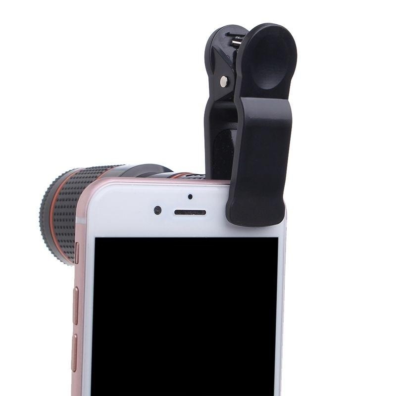 Clip-on 12x Optical Zoom HD Telescope Camera Lens For UniversalMobile Phone - Intl June 2018 - 5 Clip-on 12x Optical Zoom HD Telescope Camera Lens For UniversalMobile Phone - intl - 5
