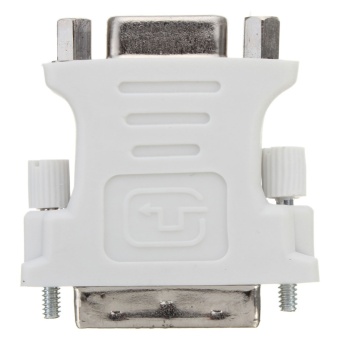 Computers Laptops Vga Cables Dvi-D 24+1 Male To Vga Female Adapter (White) - Intl June 2018 - 5 Computers Laptops Vga Cables Dvi-D 24+1 Male To Vga Female Adapter (White) - intl - 5