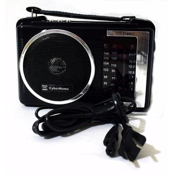 CYBER HOME CH216RU FM/AM RADIO W/USB/SDCARD SLOT/SW 3 BAND RADIO June 2018 - 5 CYBER HOME CH216RU FM/AM RADIO W/USB/SDCARD SLOT/SW 3 BAND RADIO - 5