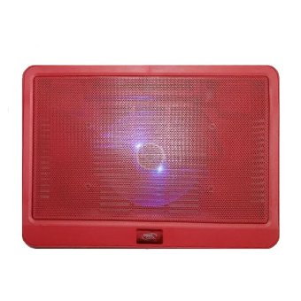 DeepCool N19 LED SuperSlim Blue Light Fan NoteBook Cooler Pad (Red) June 2018 - 2 DeepCool N19 LED SuperSlim Blue Light Fan NoteBook Cooler Pad (Red) - 2